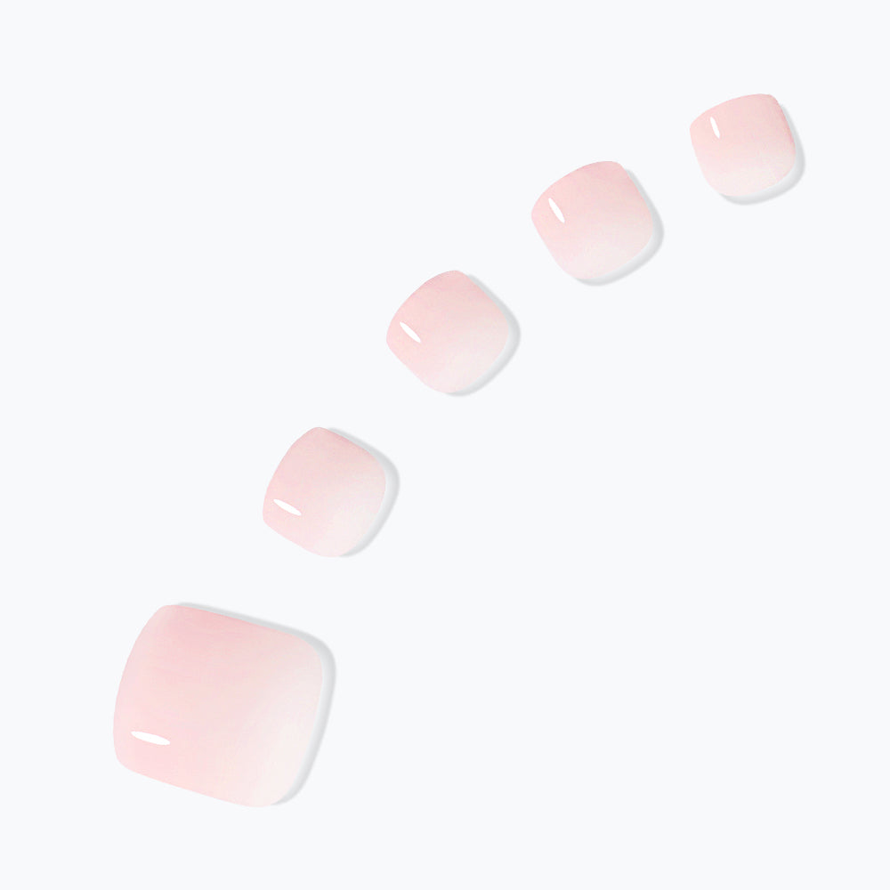 Dashing Diva Magic Press Pedicure Sugar Pink