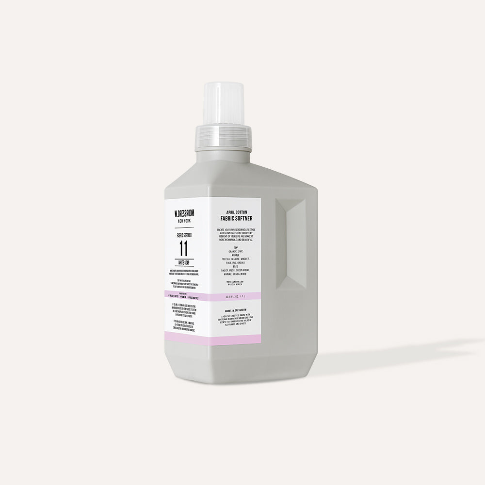 W.Dressroom High-Concentration Fabric Softener No.11 White Soap 1000ml