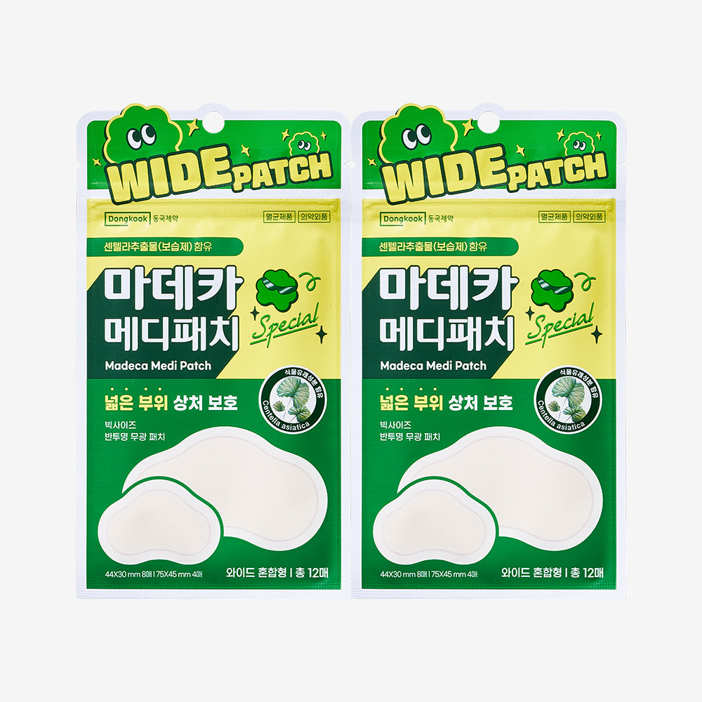DongKook Pharmaceutical Madeca Medipatch Special Wide Mixed 12 patches x 2