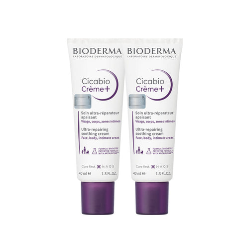 Bioderma Cicabio Cream+ (Deep Repair Cream) 40ml (2 Pack)