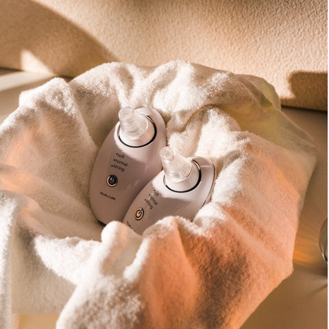 Pearlcare Sebum Suction Blackhead Remover (White) 4 Interchangeable Heads USB-C