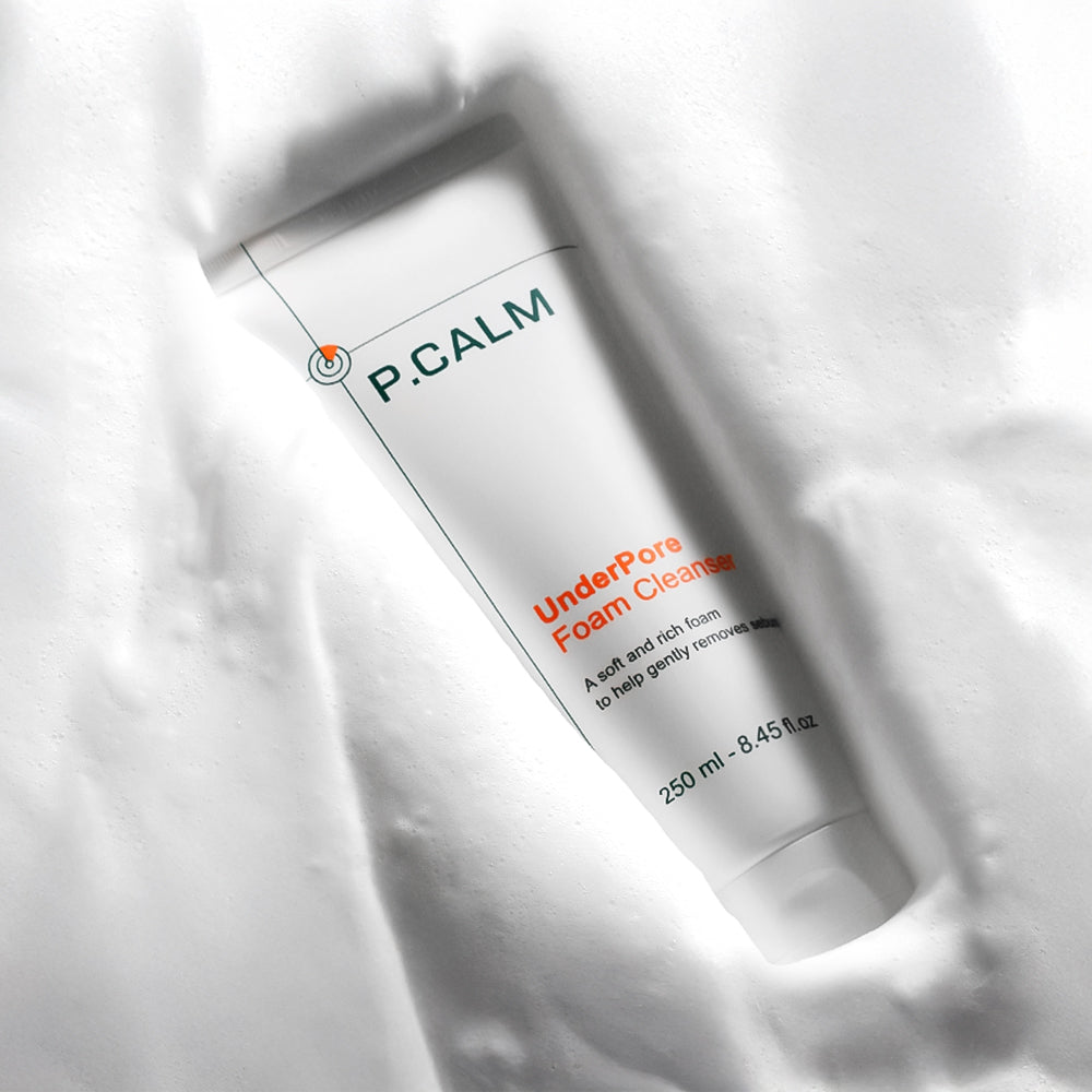 Pcalm Under Pore Foam Cleanser 250ml (Large)