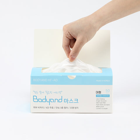 BodyAnd Lint-Free Soft Mask 2 Box (100 pcs)