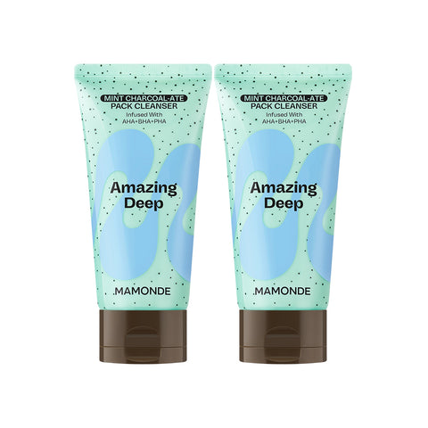 Mamonde Amazing Deep Mint Charcoal Pack Cleanser 135g (2 pack)