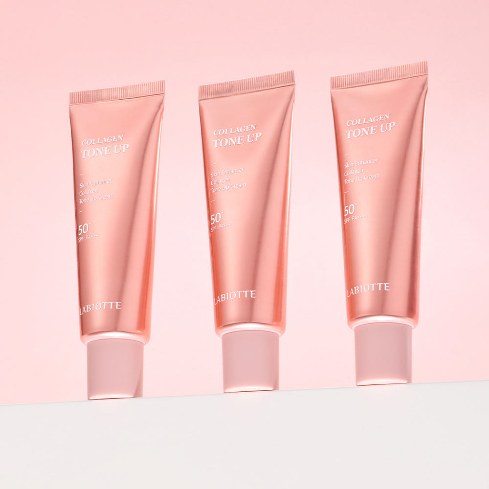 Labiotte Skin Enhancer Collagen Tone-Up Cream Pink 40ml