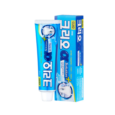 Clio Alpha Solution Plus Toothpaste 120g 4pcs x3 (Total 12)