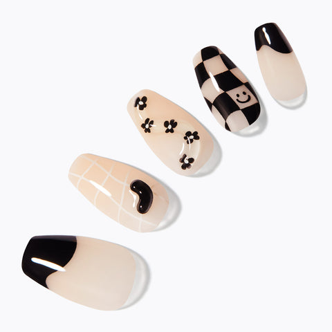 Dashing Diva Magic Press Nice Way (Coffin) Nail Tips