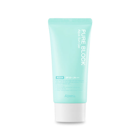 A'PIEU Pure Block Aqua Sun Gel EX SPF50+ 50ml (2 Pack)