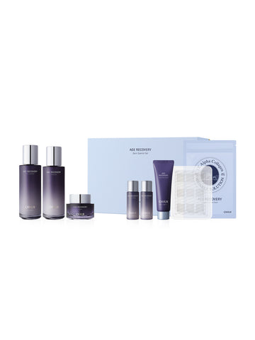 OHUI Age Recovery Basic Set 3-Piece (Skin 150ml + Emulsion 140ml + Cream 25ml)