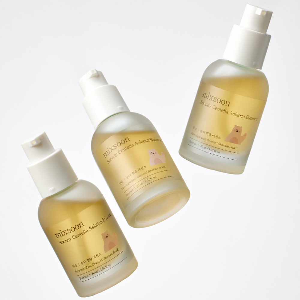 Mixsoon Sundi Centella Essence 30ml (3 Pack)
