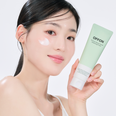 Offon 7X Cica-Biome Acne Cleansing Foam 120ml