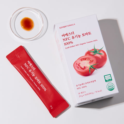 Esther Formula Yeo Esther NFC Organic Tomato 100% 14 x 25ml Sticks