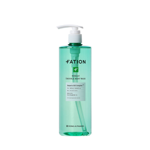 FATION Nosca9 Trouble Body Wash Double 490ml (2 Pack)