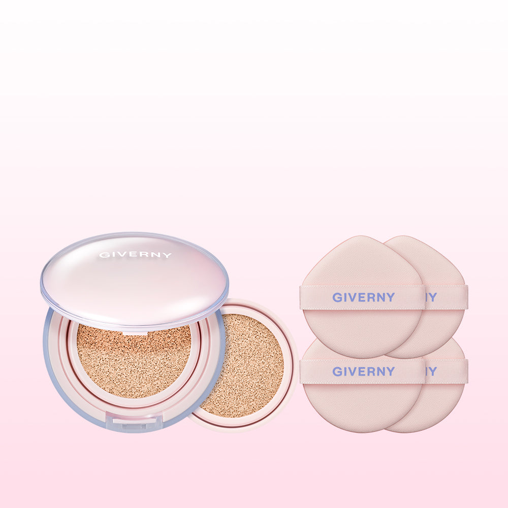 Giverny Dewy Glassy Cushion 13g x2 (Full + Refill)
