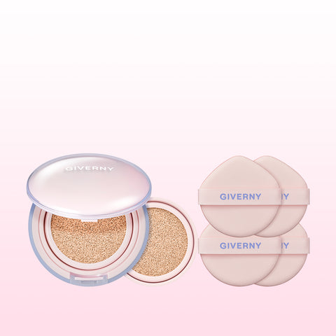 Giverny Dewy Glassy Cushion 13g x2 (Full + Refill)