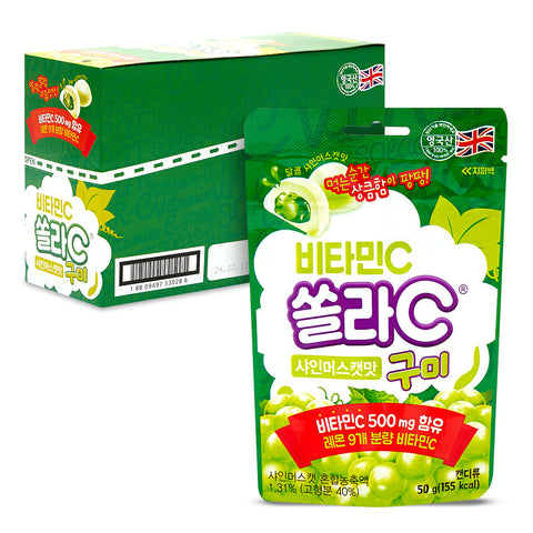 Koreaeundan Solla C Vitamin C Gummies 24-Pack (8 x 3)
