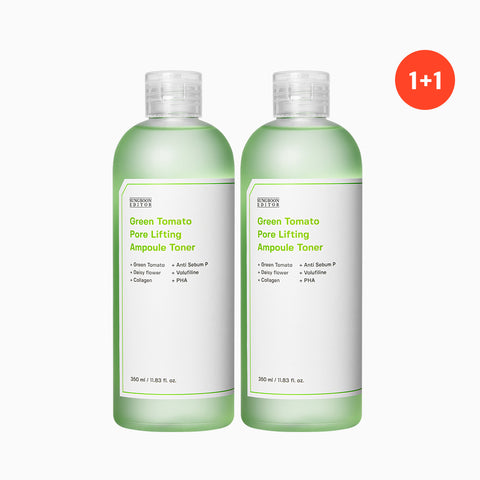 Sungboon Editor Green Tomato Pore-Lifting Ampoule Toner 350ml (2 pack)