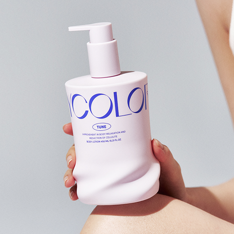 Bycolor Tune Body Lotion 450ml + Massager Set