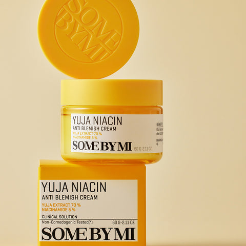 Some By Mi Yuzu Niacin Anti-Blemish Cream (60g) - 1+1