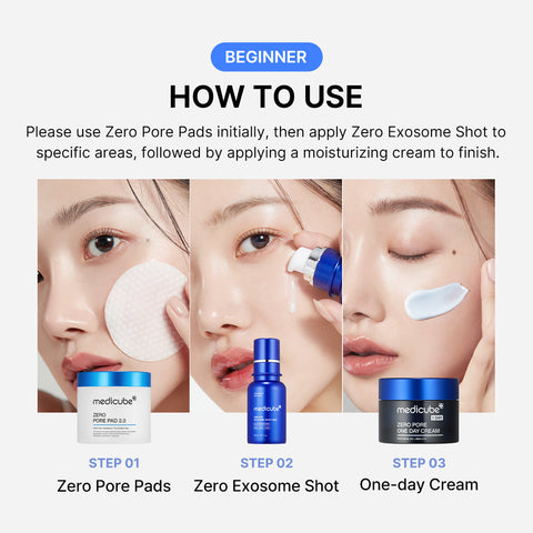 Medicube One Day Exosome Shot Pore Serum 7500 30ml