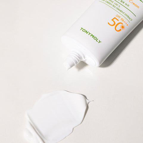 TONYMOLY The Chok Chok Green Tea Moisture Sun Cream (2-Pack 50ml x 2)