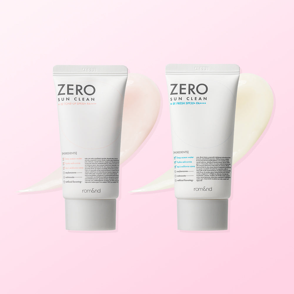 rom&nd Zero Sun Clean 50ml (2 Pack)