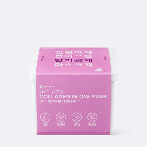 Leaders I'm Phyto Collagen Glow Mask 20 Sheets (4 Pack)