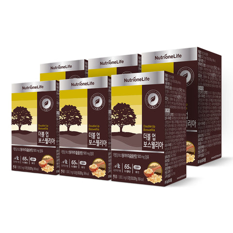 Nutrione Double Up Boswellia 1000 mg 30 Capsules (6 Pack)