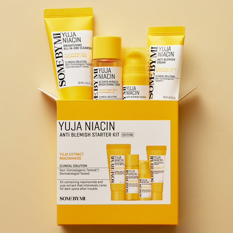Some By Mi Yuja Niacin Anti-Blemish Starter Kit (4-piece Set)