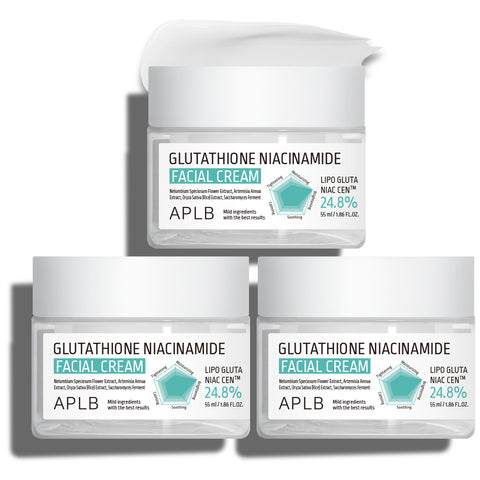 APLB Glutathione Niacinamide Facial Cream 55ml (3 Pack)