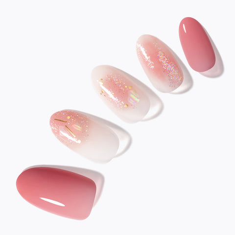 Dashing Diva Magic Press Love Delight (Almond) Nail Tips