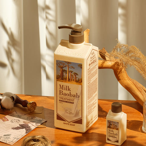 Milk Baobab Original Shampoo White Soap, 1L
