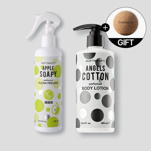 Duft&Doft Perfumed Clean Peeling Mist + Perfumed Body Lotion (2 Pack)