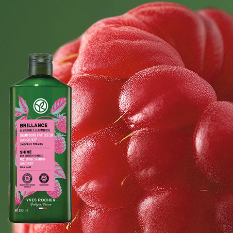 Yves Rocher Raspberry Shine Shampoo 300 ml