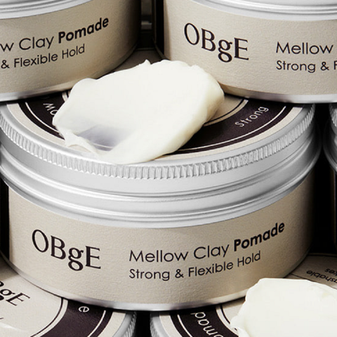 OBGE Mellow Clay Pomade Hair Wax 100g (2 Pack)