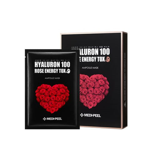 Medipeel Hyaluron Rose Energy Tox Ampoule Mask 30ml x 10