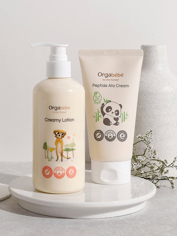 Orgabebe Creamy Baby Lotion with Shea Butter 300ml (2 Pack)