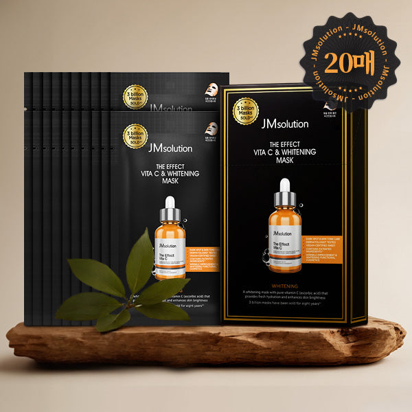 JM Solution The Effect Vita C & Whitening Mask 24ml 10P (2 pack)