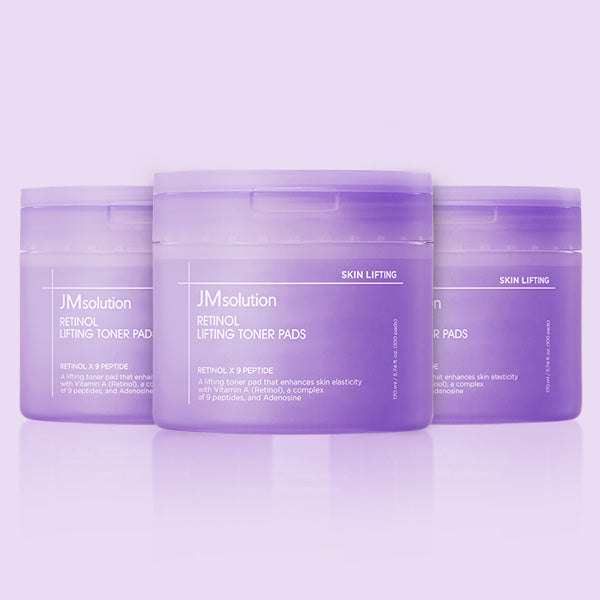 JM Solution Retinol Lifting Toner Pads 100P (3 Pack)