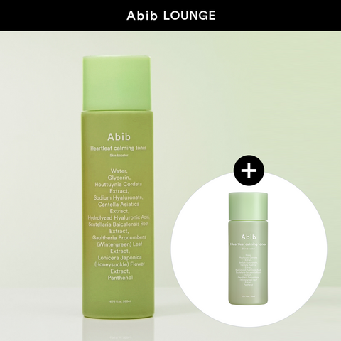 Abib Houttuynia Cordata Calming Toner Skin Booster 200ml (+30ml, Lounge Exclusive)