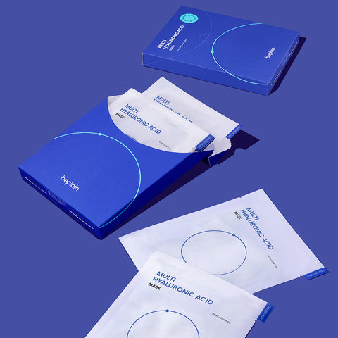 Beplain Multi Hyaluronic Acid Mask 5P (2 Pack)
