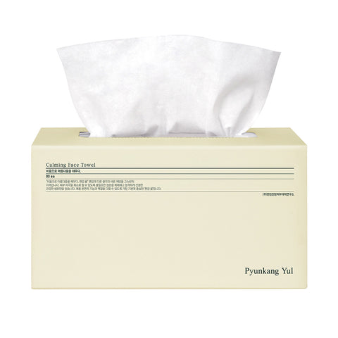 Pyunkang Yul 100% Cotton Calming Face Towels (80 Sheets)