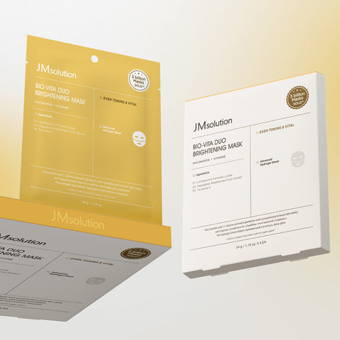 JM Solution Bio Vita Duo Brightening Hydrogel Mask 4P