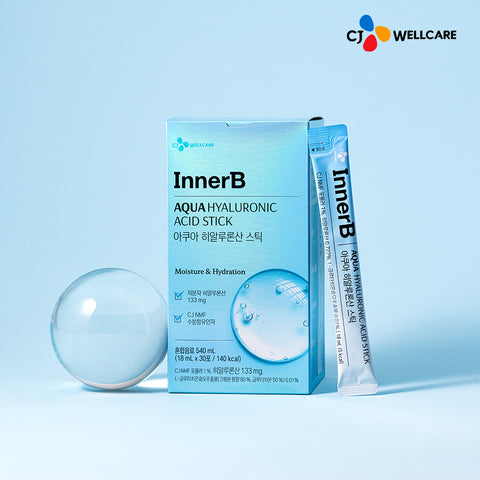 CJ Wellcare Innerby Aqua Hyaluronic Acid Stick 30 Pack