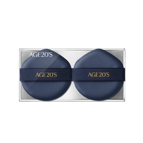AGE20'S Leather Puff (2 pcs)