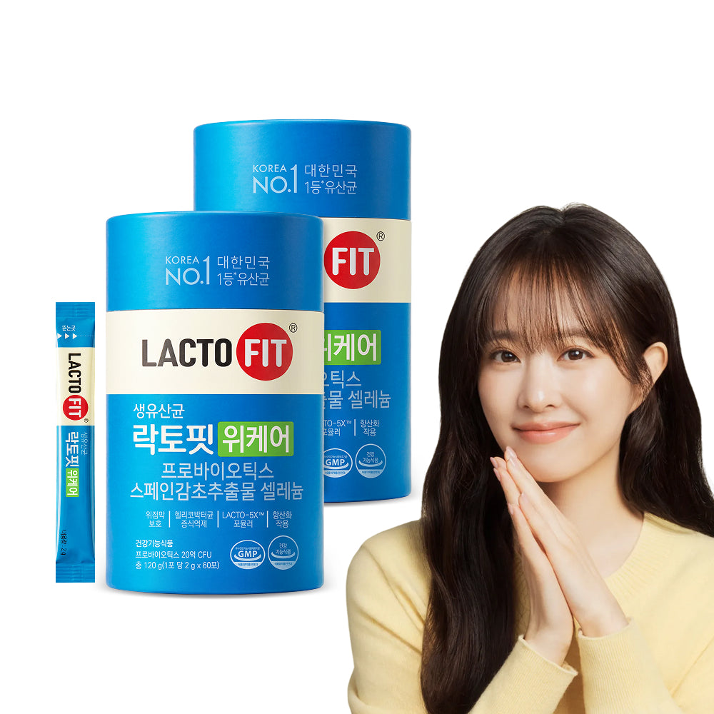 Chongkundang Lactofit WeCare 60 Sachets x 2 (Includes 10 Super Slim Sachets Gift)