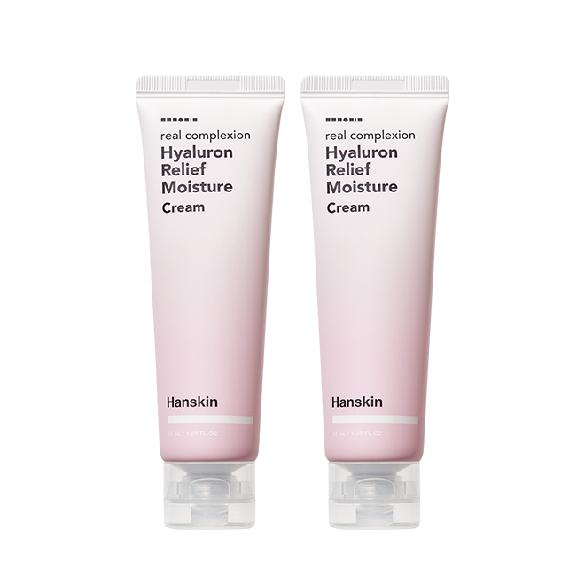 Hanskin Hyaluron Relief Moisture Cream 50ml (2 Pack)