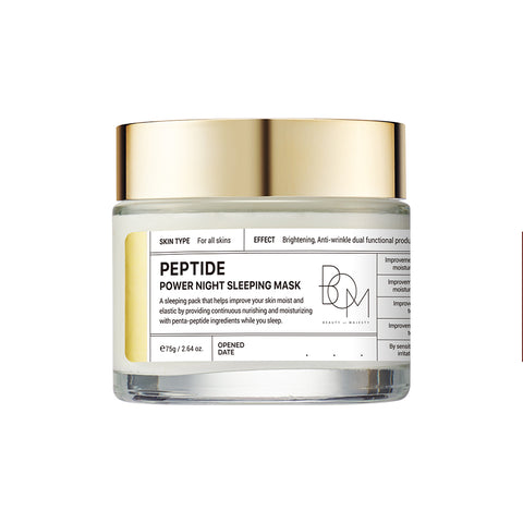 BOM Peptide Power Night Sleeping Mask 75g