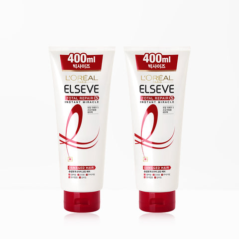 L'Oreal Paris Total Repair 5 Ceramide Hair Pack 400ml (2 Pack)