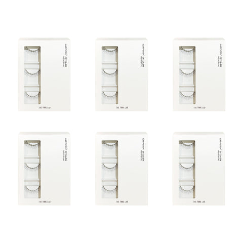 The Tool Lab Happy Rim 2nd Strand Faux Partial Eyelashes (6 Pack) (18 Pairs)